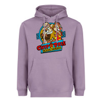 Lavender chip and dale anime character Heavyweight Hoodie - linhVisuals