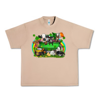 Burro St. Patrick's Day farm animal truck Urban Heavy Tee - FaDigitalArtStudio