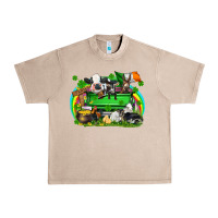 French Oak St. Patrick's Day farm animal truck Urban Heavy Tee - FaDigitalArtStudio