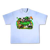 Grape Ice St. Patrick's Day farm animal truck Urban Heavy Tee - FaDigitalArtStudio