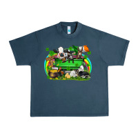 St. Patrick's Day Farm Animal Truck Urban Heavy Tee | Teevron