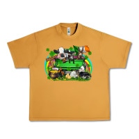 Peanut Butter St. Patrick's Day farm animal truck Urban Heavy Tee - FaDigitalArtStudio