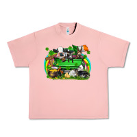 Salmon St. Patrick's Day farm animal truck Urban Heavy Tee - FaDigitalArtStudio
