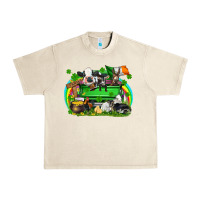 Sandshell St. Patrick's Day farm animal truck Urban Heavy Tee - FaDigitalArtStudio