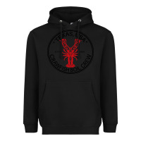 Black texas crawfish boil crew Heavyweight Hoodie - linhVisuals