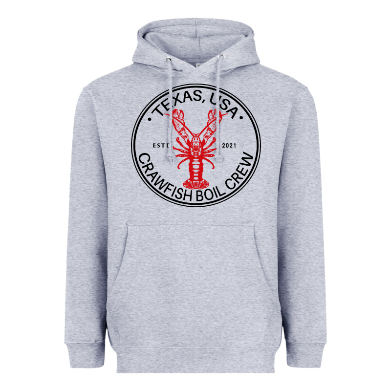 Texas Crawfish Boil Crew Heavyweight Hoodie by linhVisuals | Teevron