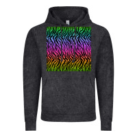 Vintage Black tiger glitter seamless pattern Vintage Hoodie - BundleAndBundleShop
