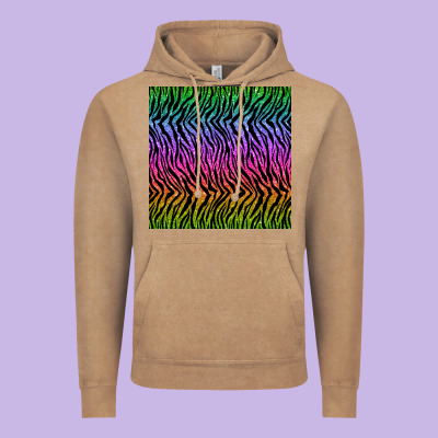 Tiger Glitter Seamless Pattern Vintage Hoodie Designed By Bundleandbundleshop