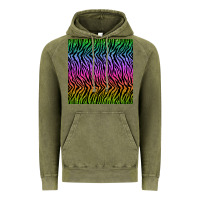 Vintage Olive tiger glitter seamless pattern Vintage Hoodie - BundleAndBundleShop