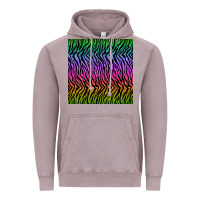 Vintage Zinc tiger glitter seamless pattern Vintage Hoodie - BundleAndBundleShop