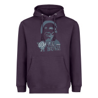 Plum rocky Heavyweight Hoodie - linhVisuals