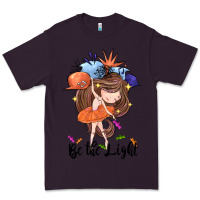 Plum Be the light Premium Tee - CowGirlArtShop