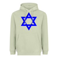 Matcha star of david Heavyweight Hoodie - linhVisuals