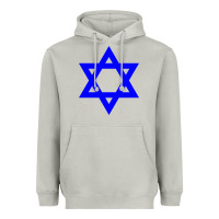 Moon Dust star of david Heavyweight Hoodie - linhVisuals