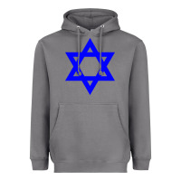 Storm star of david Heavyweight Hoodie - linhVisuals