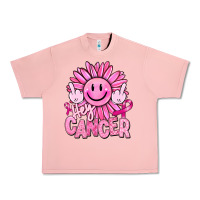 Salmon hey cancer smiley face breast cancer Urban Heavy Tee - RanaPortraitStore
