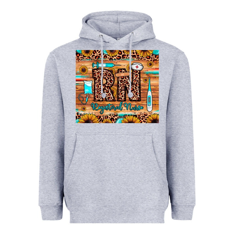 Rn Registered Nurse Heavyweight Hoodie by JahusDesignShop | Teevron