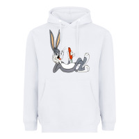 White funny rabbit 3 Heavyweight Hoodie - linhVisuals
