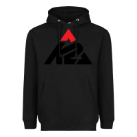 Black k2 ski snowboarding Heavyweight Hoodie - linhVisuals