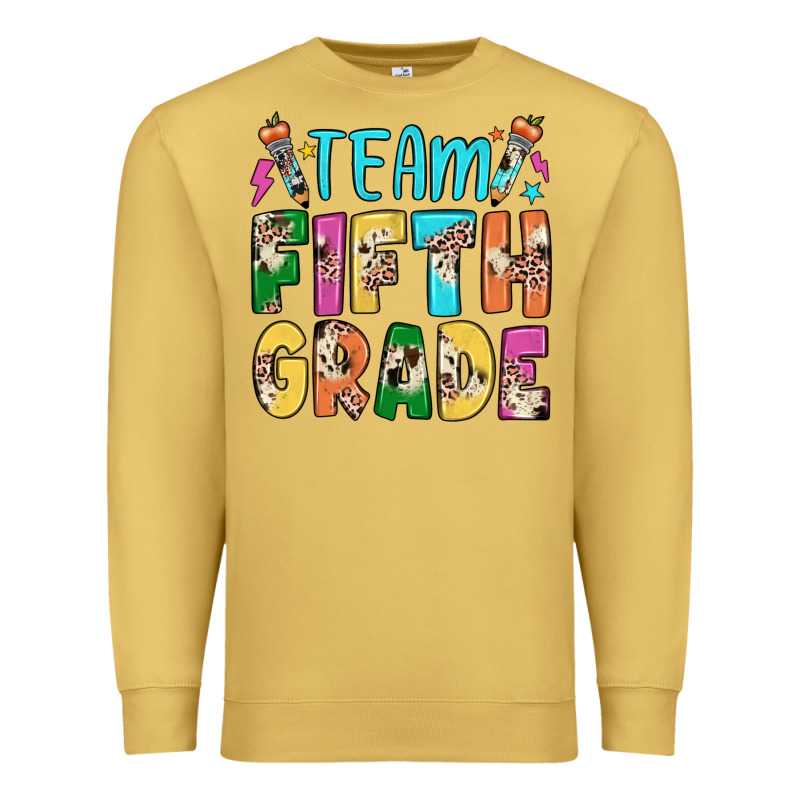 Team Fifth Grade Premium Sweatshirt by JahusDesignShop | Teevron