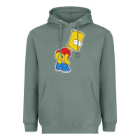 Sage TRIPY BART SIMPSONS Heavyweight Hoodie - linhVisuals