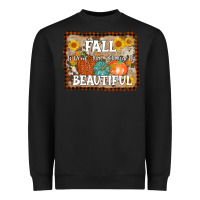 Black fall is proof that change is beautiful Heavyweight Sweatshirt - AdoDesignShop