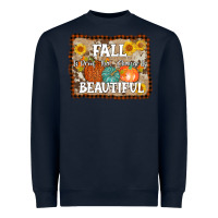 Navy fall is proof that change is beautiful Heavyweight Sweatshirt - AdoDesignShop