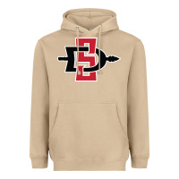 Mushroom san diego state aztecs Heavyweight Hoodie - linhVisuals