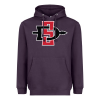 Plum san diego state aztecs Heavyweight Hoodie - linhVisuals