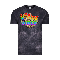 Cloud Black pride vibes Vintage Tee - FaDigitalArtStudio