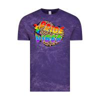 Cloud Purple pride vibes Vintage Tee - FaDigitalArtStudio