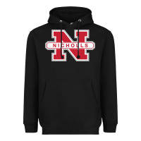Black nicholls state colonels wordmark Heavyweight Hoodie - linhVisuals