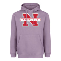 Lavender nicholls state colonels wordmark Heavyweight Hoodie - linhVisuals