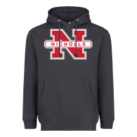 Smoke nicholls state colonels wordmark Heavyweight Hoodie - linhVisuals