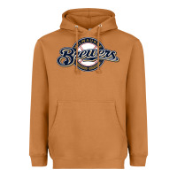 Meerkat The Brew Crew Baseball Heavyweight Hoodie - linhVisuals