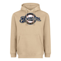 Mushroom The Brew Crew Baseball Heavyweight Hoodie - linhVisuals