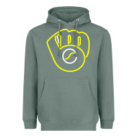 Sage The Brew Crew Baseball Heavyweight Hoodie - linhVisuals