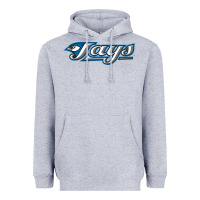 Heather Grey The Jays Baseball Heavyweight Hoodie - linhVisuals