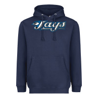 Navy The Jays Baseball Heavyweight Hoodie - linhVisuals