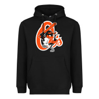 Black The O_S Baseball Merch Heavyweight Hoodie - linhVisuals