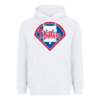 White The Phils Baseball Merch Heavyweight Hoodie - linhVisuals