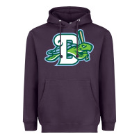 Plum Daytona Tortugas Heavyweight Hoodie - linhVisuals