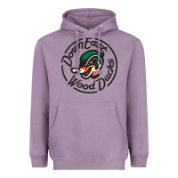 Lavender Down East Wood Ducks Heavyweight Hoodie - linhVisuals