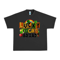 Pigment Black lucky teacher squad St. Patricks Day Urban Heavy Tee - FaDigitalArtStudio