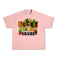 Salmon lucky teacher squad St. Patricks Day Urban Heavy Tee - FaDigitalArtStudio
