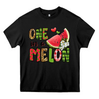 Black one in a melon watermelon Heavy Core Tee - Jasminsmagicworld