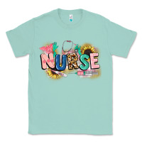 Seafoam nurse Classic Tee - CowGirlArtShop