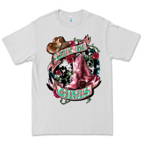 Let's Go Girl's Cowboy Boots Premium Tee | Teevron