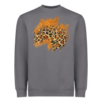 Storm leopard glitter patch Heavyweight Sweatshirt - AdoDesignShop