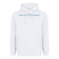 White The seton hall university Heavyweight Hoodie - linhVisuals